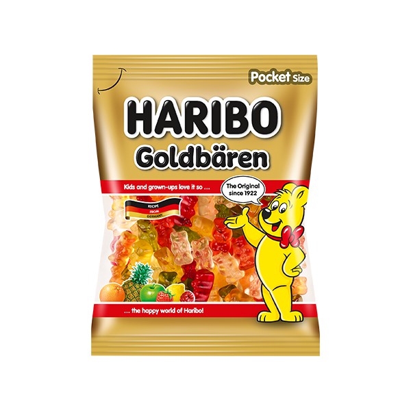 HARIBO 哈瑞寶 Q軟糖(100g) 金熊