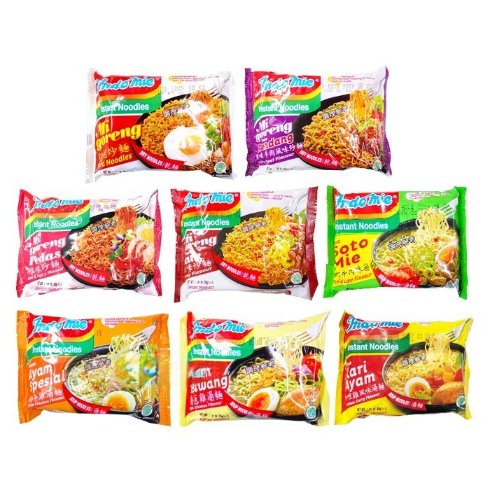 印尼Indomie營多撈麵 乾麵 炒麵 湯麵