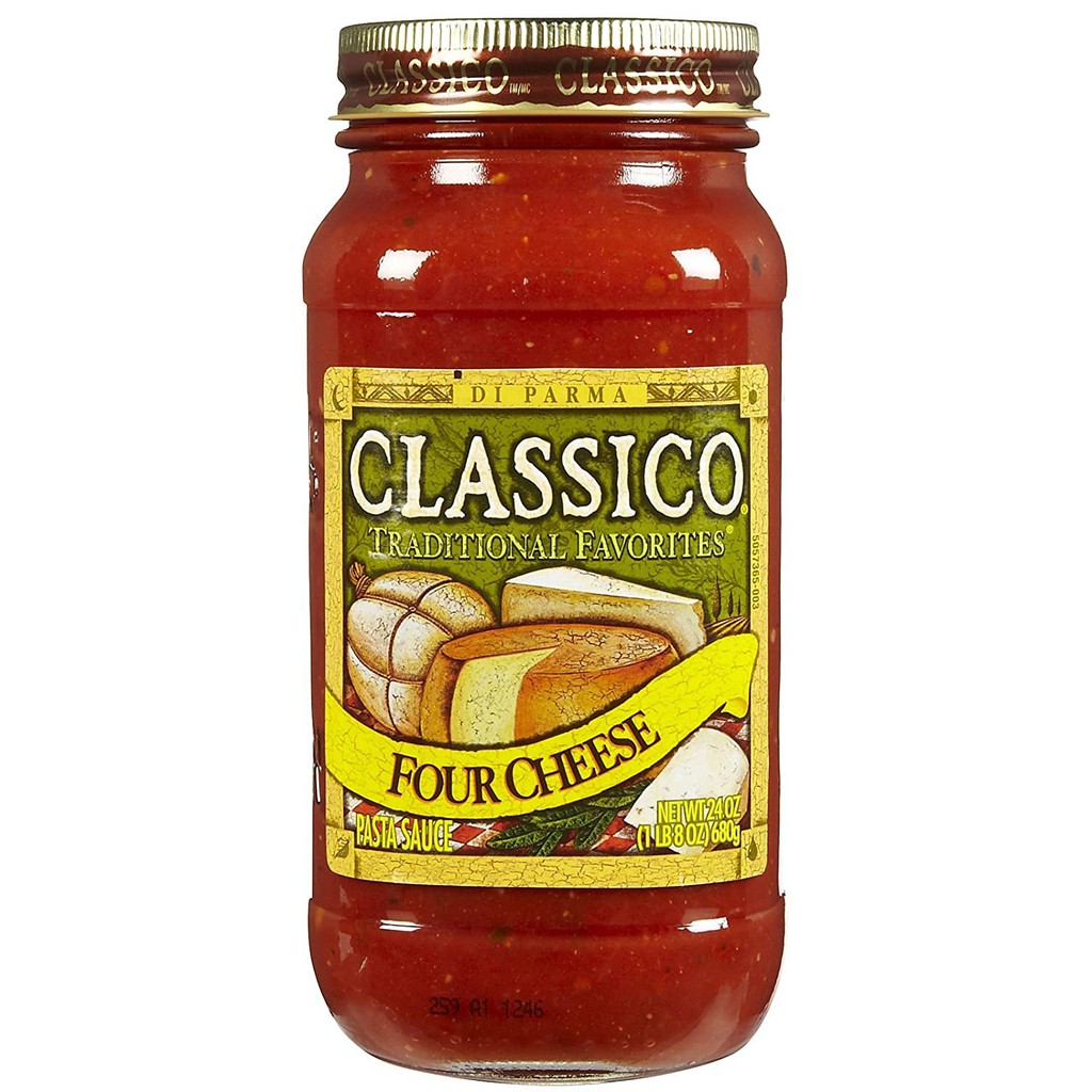 Classico 義大利麵醬 四種起司口味 24oz 680g